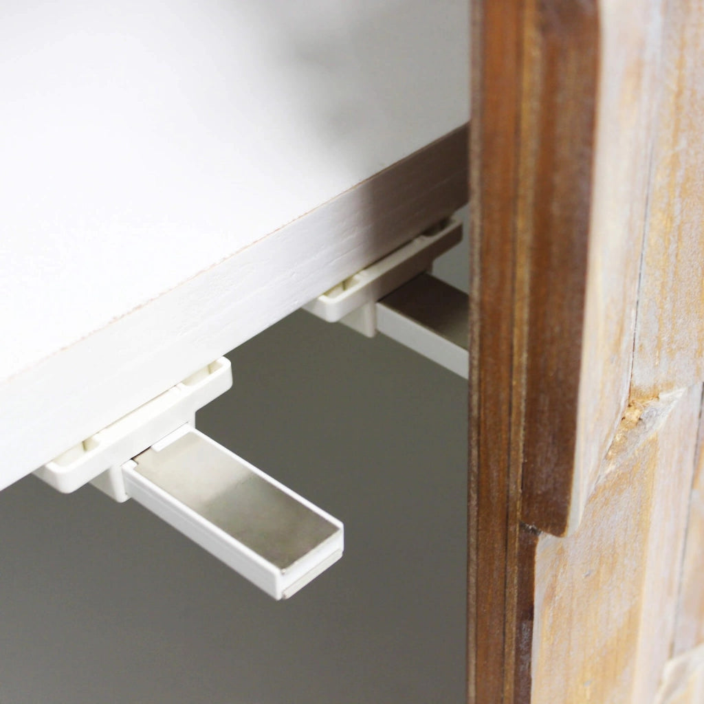 Madia Moderna con decoro in Legno cm 180x45x80 - JAMAR