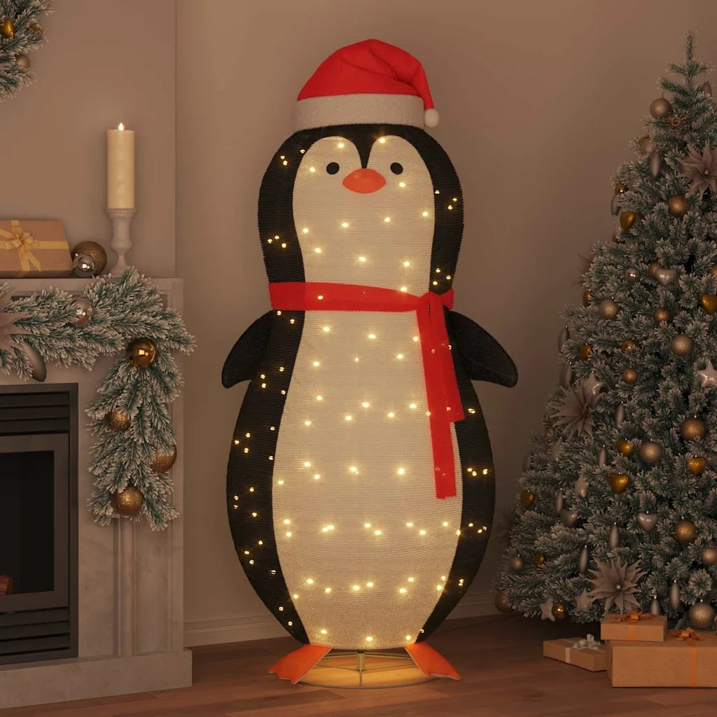 Figura di pinguino di neve Bianco caldo 78 x 178 cm Tessuto 42018966