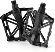 Pedale in alluminio per bicicletta - leggero, stabile e anti-slip - adatto per MTB/BMX - 9/16 pollici.