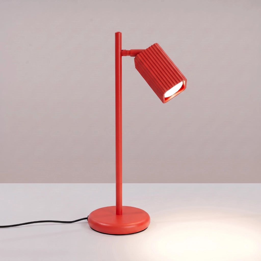 Lampada da tavolo RAYO rossa