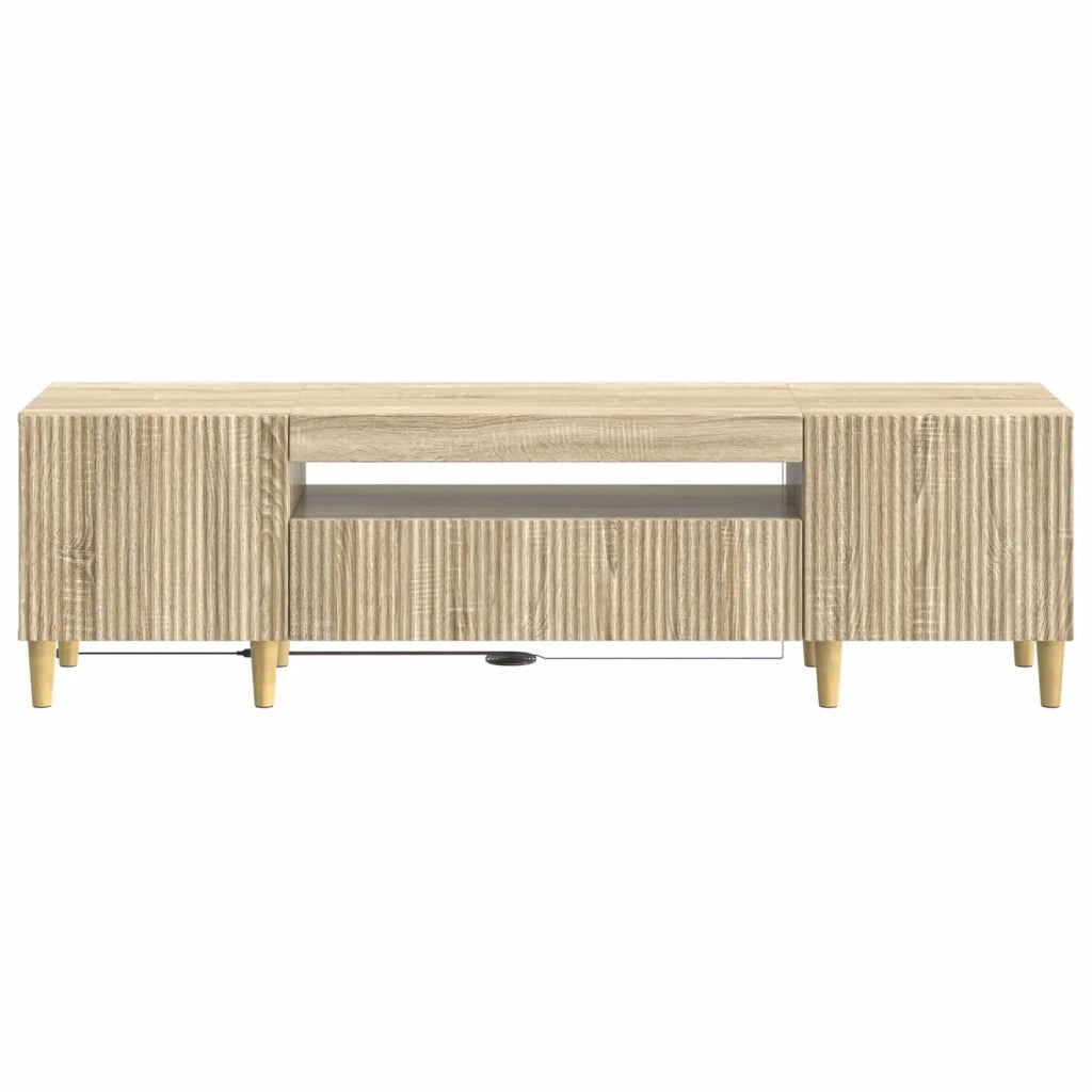 Mobile TV LED Rovere Sonoma Legno ingegnerizzato 896687