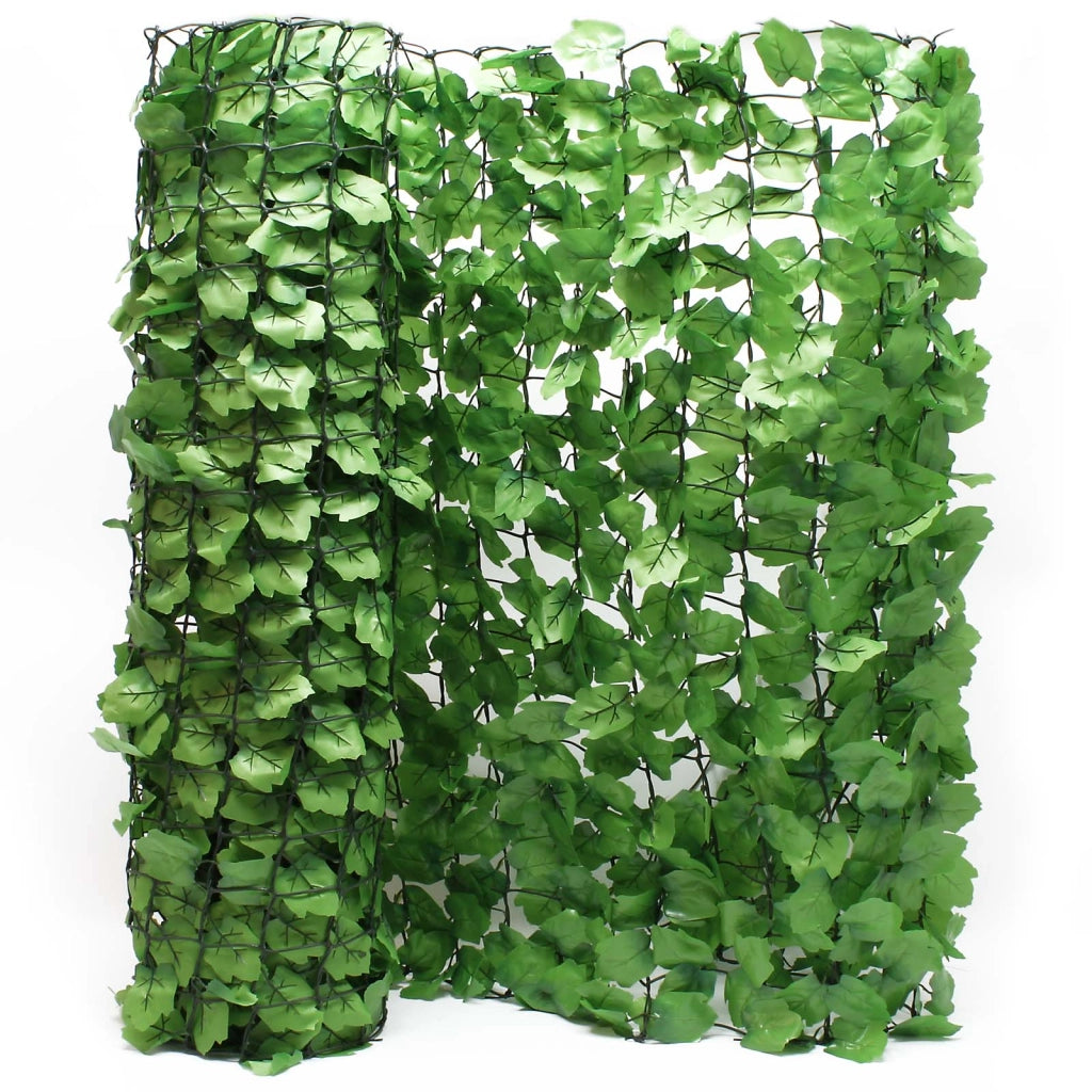 Rete per balconi con foglie finte 300 x 150 cm simil edera Siepe artificiale