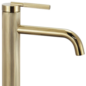 Rubinetto Da Lavabo Rea Argon Gold High