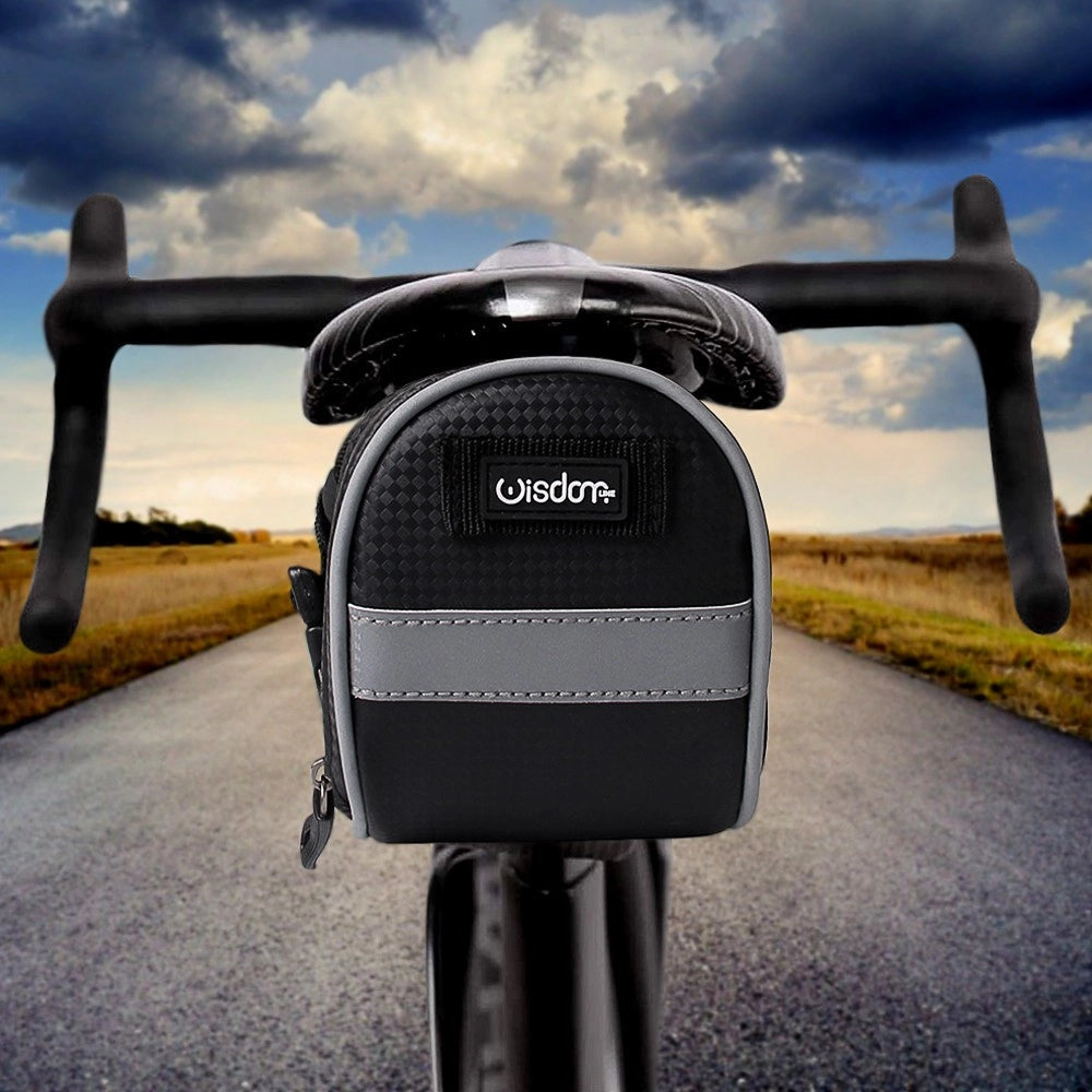 Trade Shop - Borsa Portaoggetti Sottosella Bici Impermeabile Con Attacco Universale Xc-2653 -