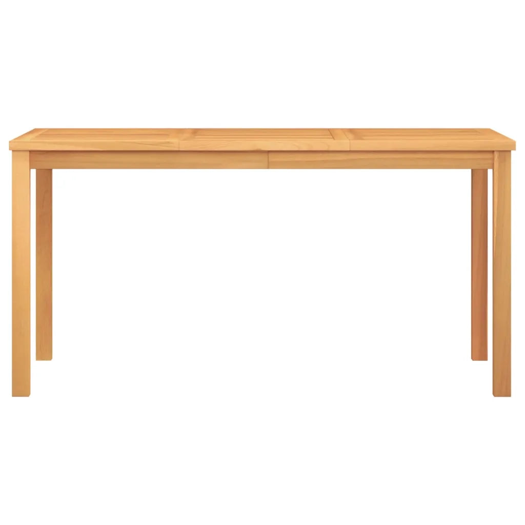 Set da Pranzo da Giardino 7 pz in Legno Massello di Teak 3157930