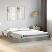 Giroletto-Struttura Letto Grigio Cemento 160x200 cm in Legno Multistrato 160251