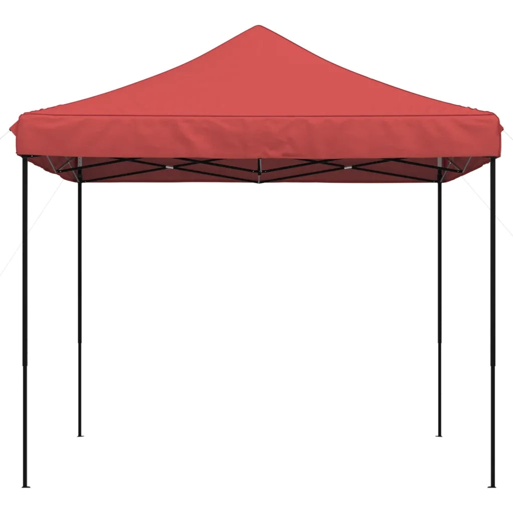 Tenda da Festa Pieghevole Pop-Up Bordò 292x292x315 cm 4004917