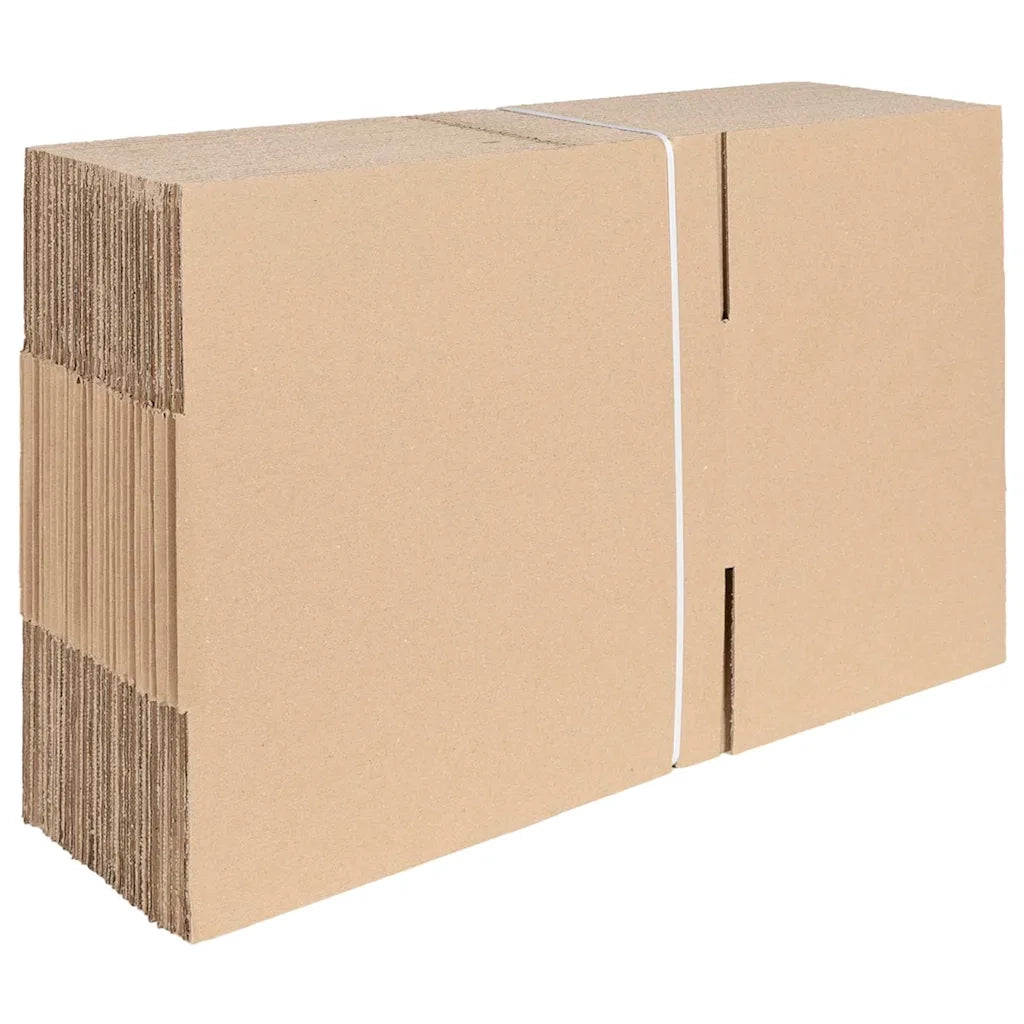 Scatola Pieghevole 50 pcs Naturale 35 x 24 x 15 cm Cartone 4106569