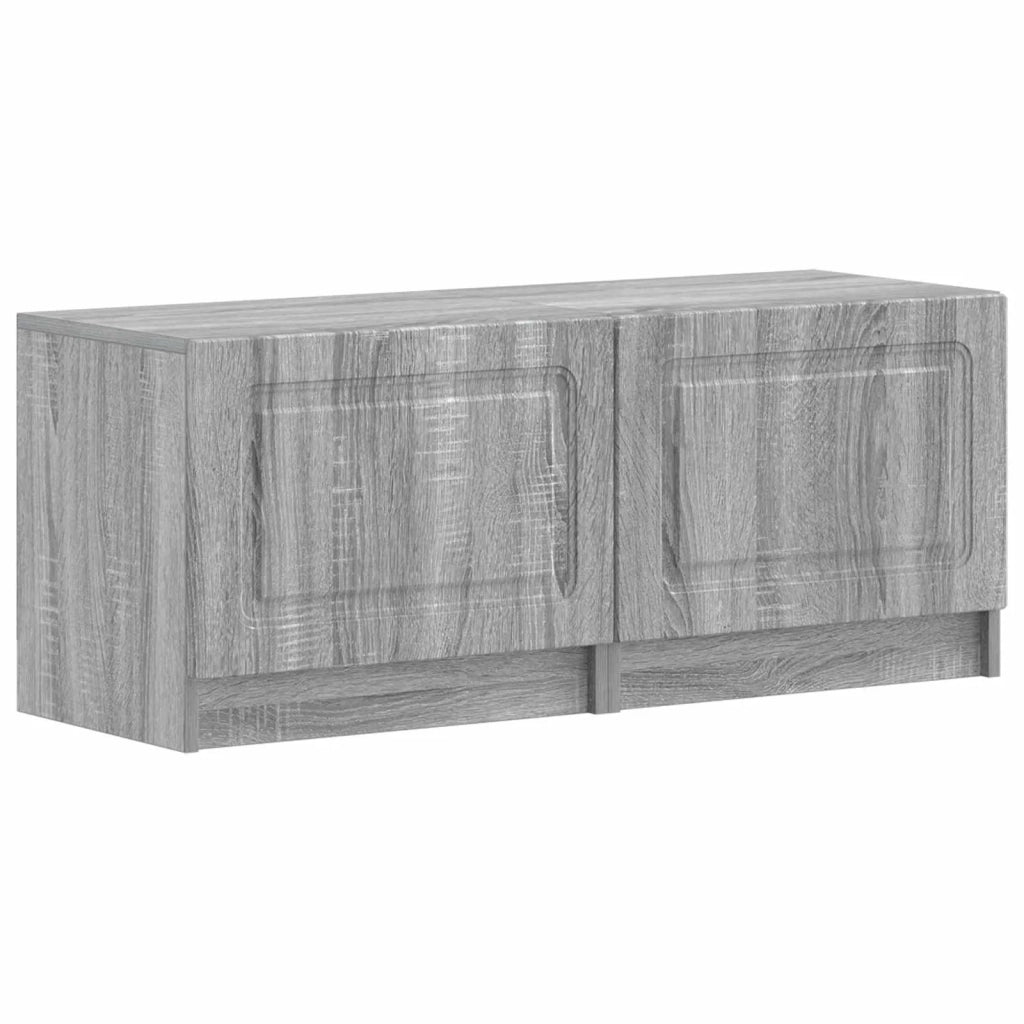 Mobile TV LED a 5 pezzi Sonoma grigio Legno ingegnerizzato 3417009