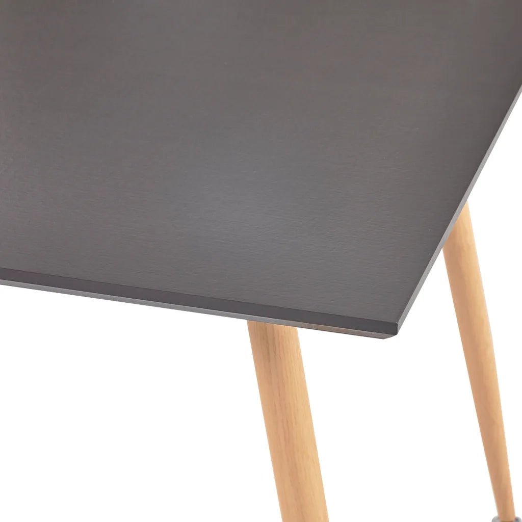 Tavolo da Pranzo Grigio e Rovere 80,5x80,5x73 cm in MDF cod mxl 59271