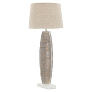 Falekaza, Lampada da Tavolo Necessaria 1 Lampadina, Beige