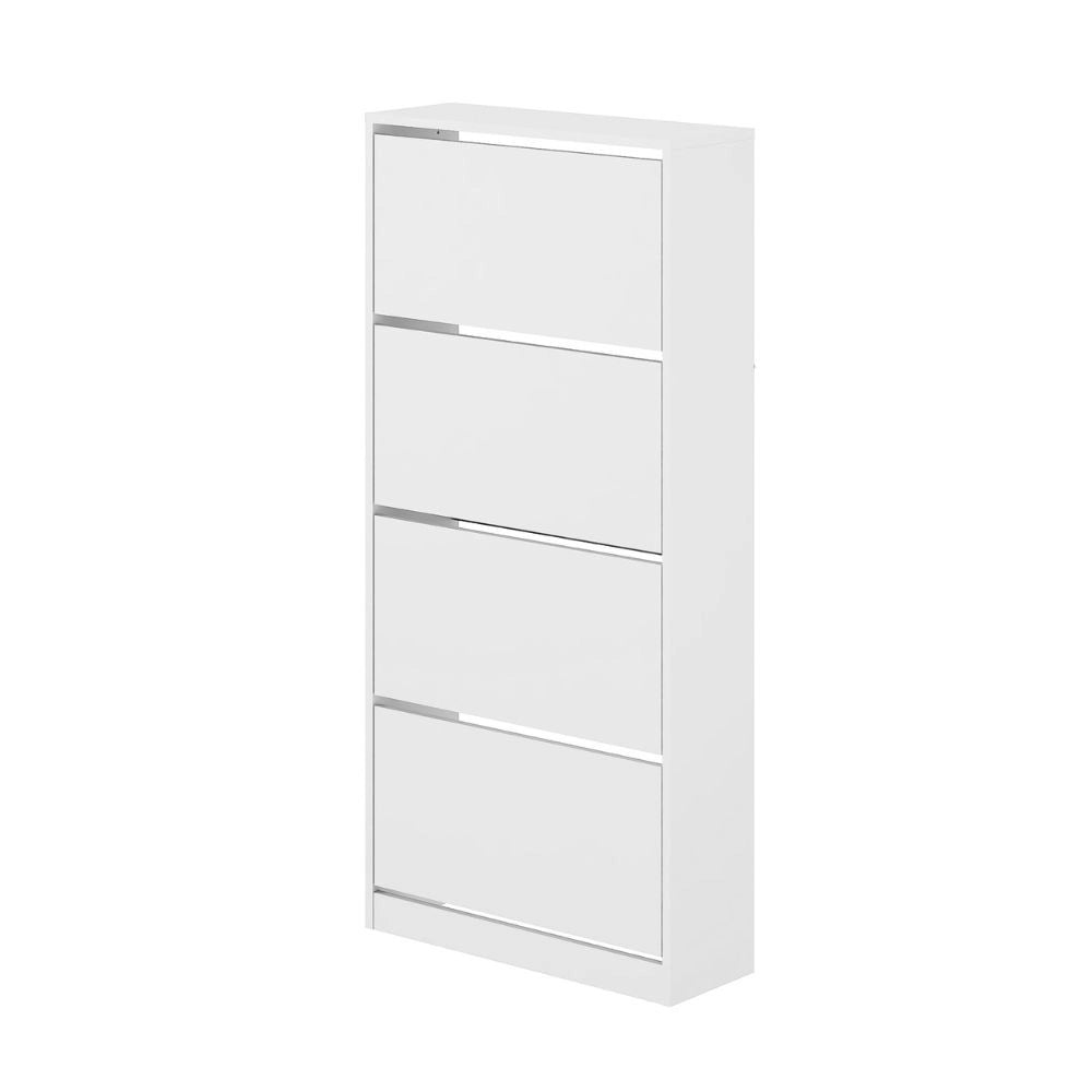 Scarpiera 4 ante a ribalta SHC540BI colore bianco