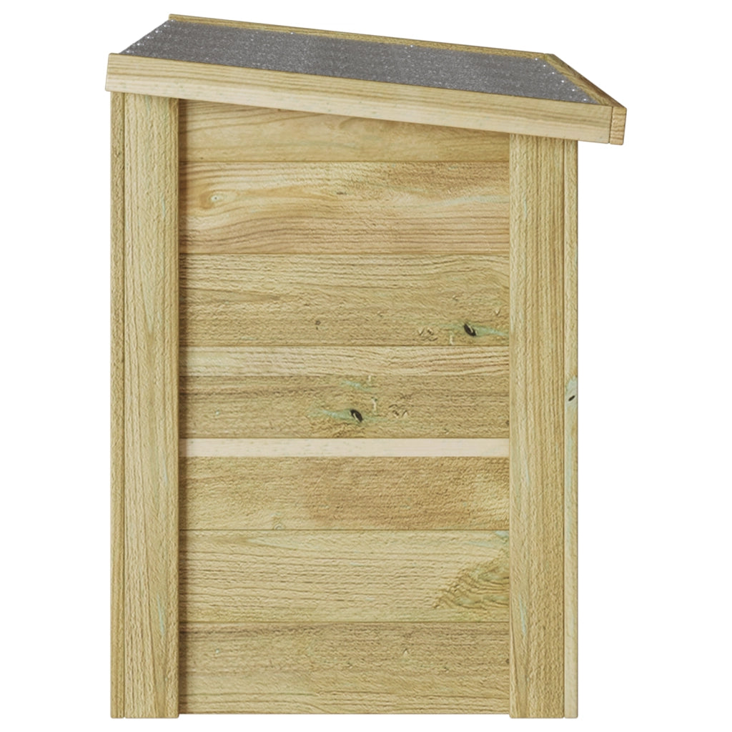 Scatola di Stoccaggio 44x80x57 cm in Legno Impregnato di Pino
