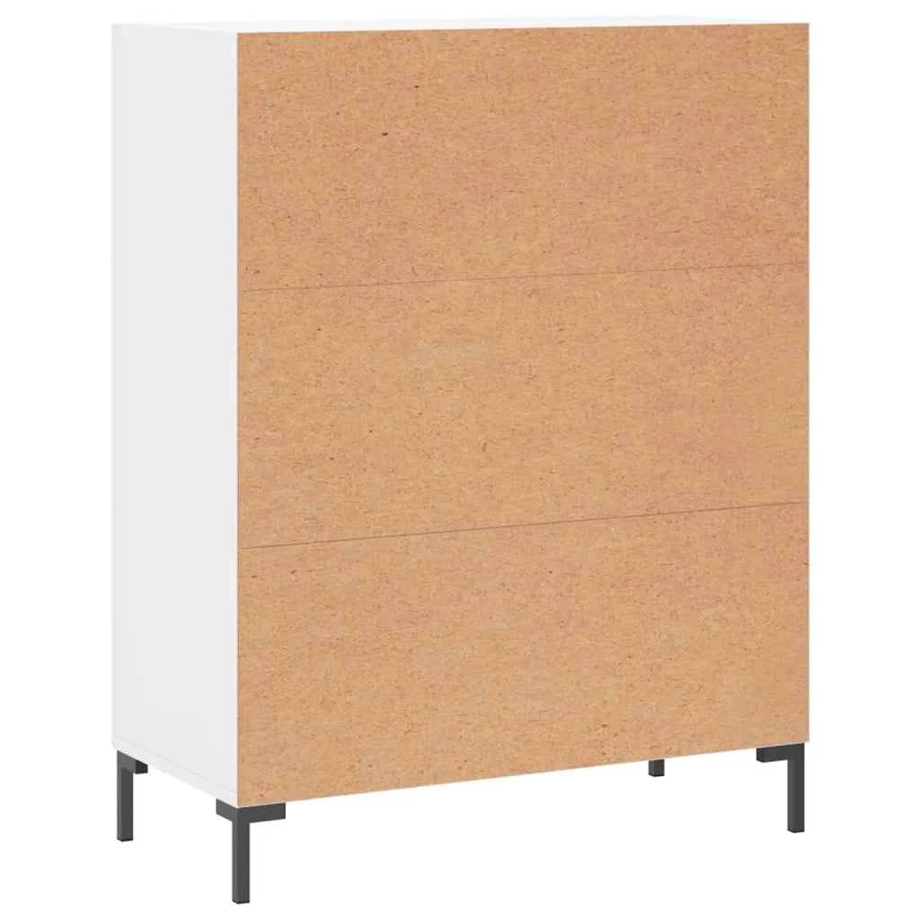Credenza Bianca 69,5x34x90 cm in Legno Multistrato 827852