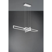 LAMPADARIO LED SALINAS 34W 110X40XH150CM BIANCA