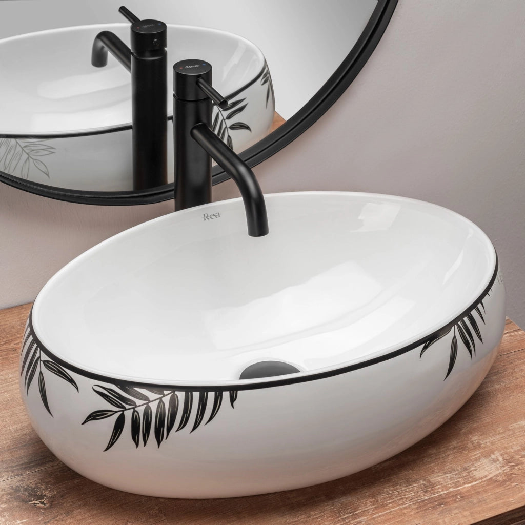 Lavabo Da Appoggio Rea Shila