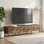 Mobile TV Rovere Fumo 147 x 34,5 x 30 cm Legno ingegnerizzato 895630