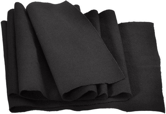 Cinturino di allungamento 20 cm x 1 m - Cuffie di cotone - Bordo a rilievo - Cinturino elastico - Per decorazione di abiti - Elevata elasticità - Cinturino per maniche