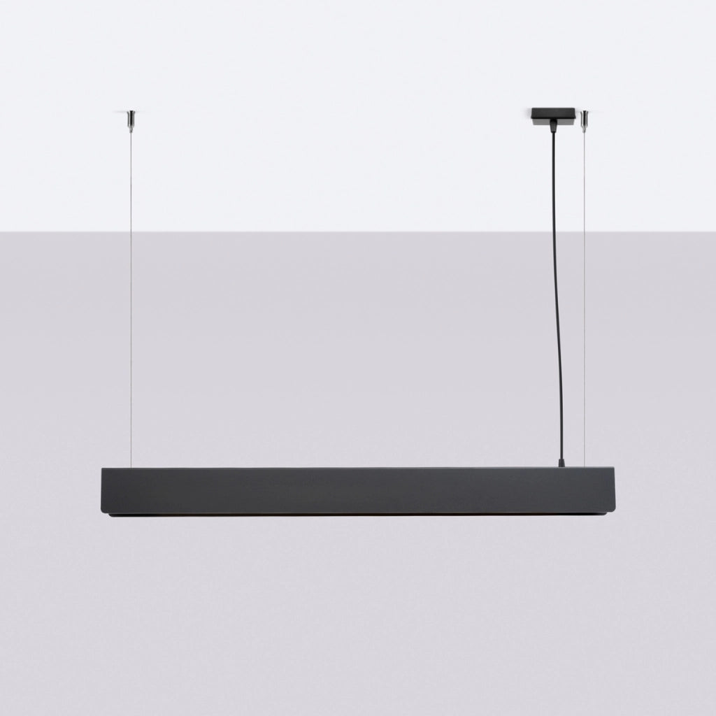 Lampada da soffitto moderna SPARK Blue Sapphire in acciaio nero 8,5 W 850 lm 3000 K