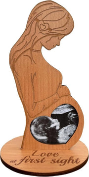 Echografia Fotografia in Legno Regalo per Madri in Attesa e Per Maternità