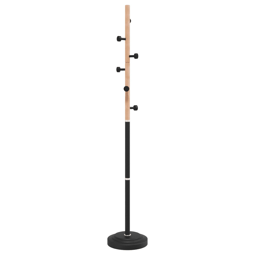 Appendiabiti autoportante dal design contemporaneo per ingresso 177 x 30 cm con 6 ganci in ferro nero. Codice articolo: 02_0047585
