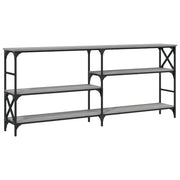 Tavolo Consolle | Tavolo d'Ingresso Grigio Sonoma 180x29x76,5 cm Legno Multistrato