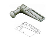 Cerniera laterale destra o sinistra diametro 20 mm Cermag 61287 e 61288 - Sinistra