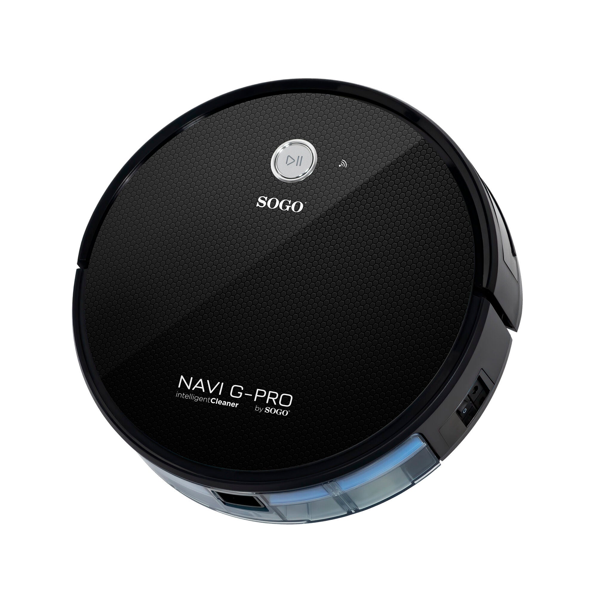 SOGO Robot Aspirapolvere Intelligente – WiFi, App, Mappatura Giroscopica, 2700PA, Mop, Serbatoio 350ml, 120 min autonomia, Alexa & Google compatibile