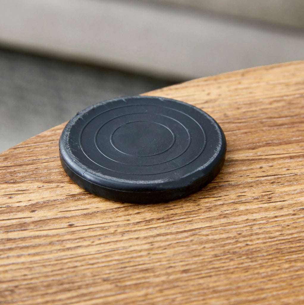 Tavolino da caffè rotondo in MDF effetto legno; ? 60 cm; altezza 35 cm