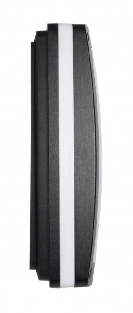 Plafoniera esterna SU-MA Nex 30cm 2xE27 nera IP44 alluminio