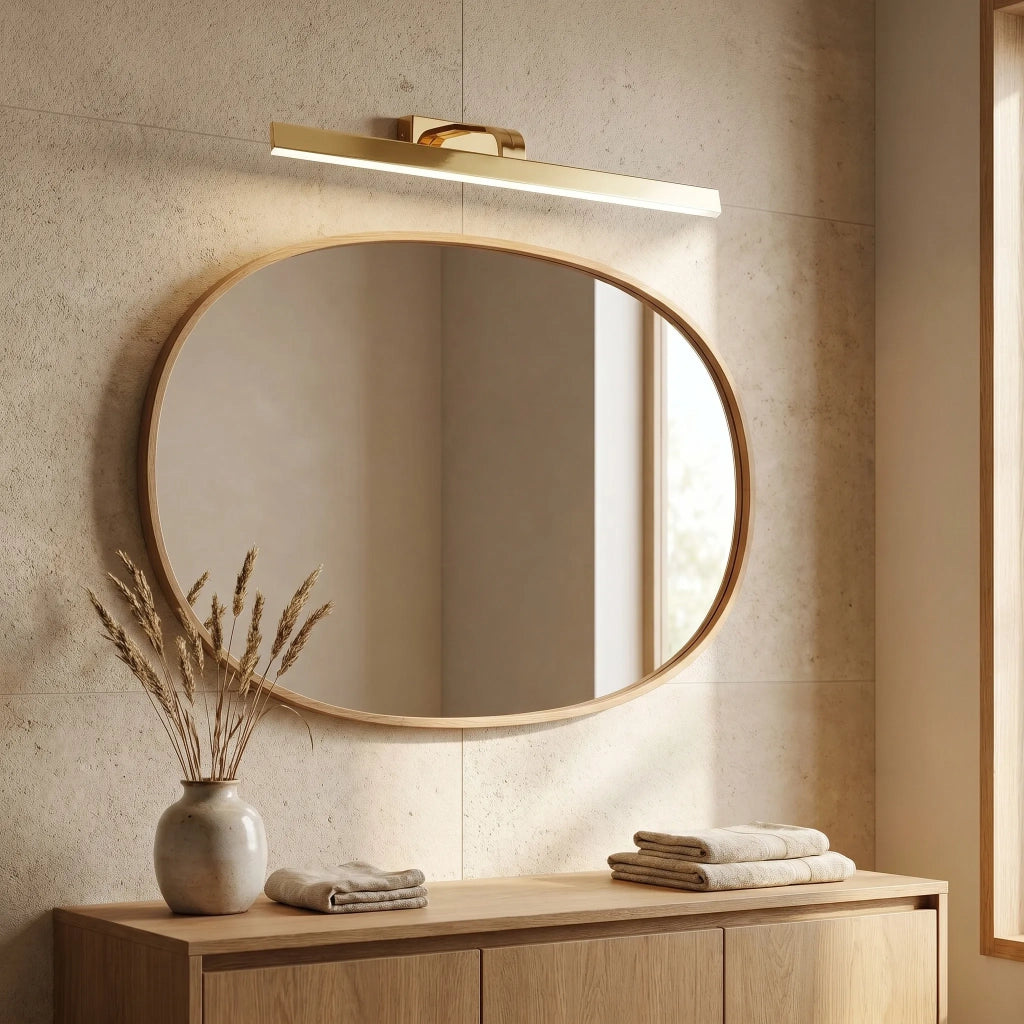Applique Da Bagno Led Swe006-1w 73cm Gold