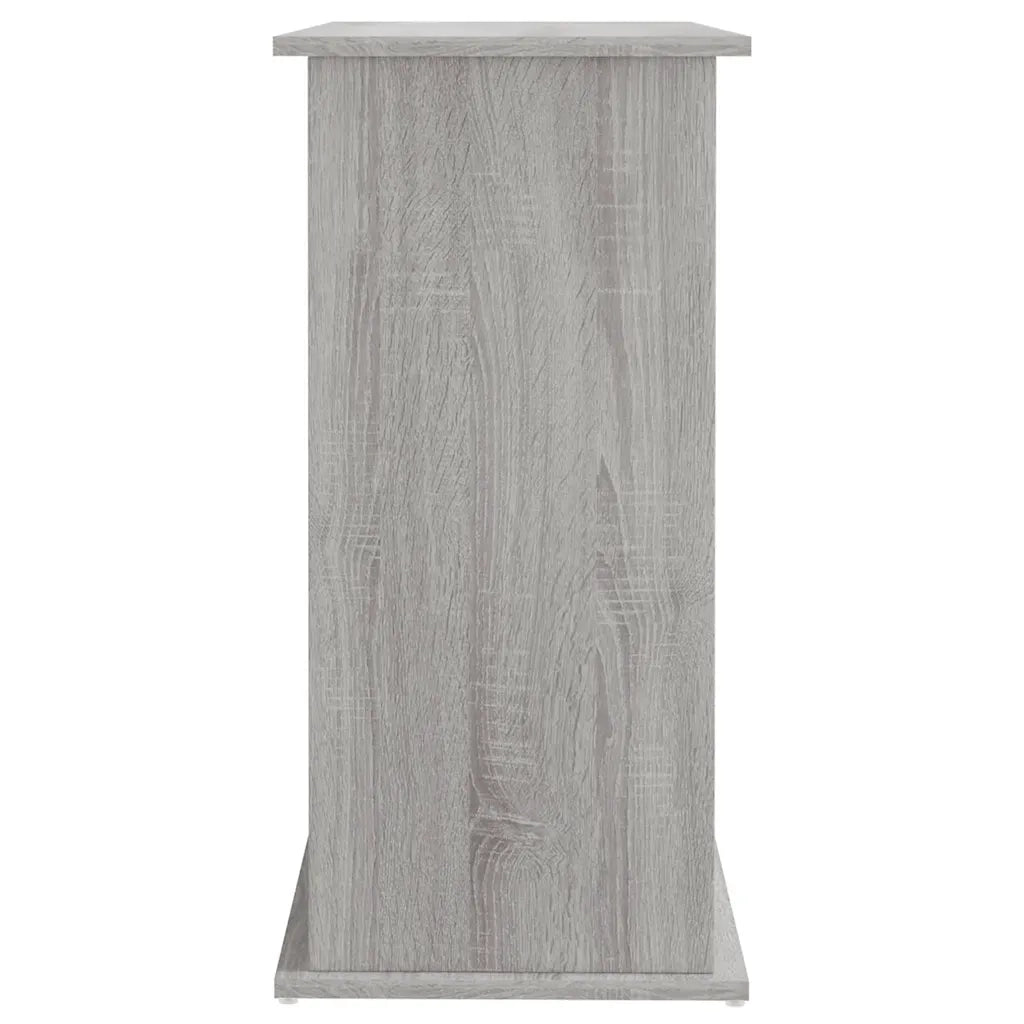 Supporto Acquario 81x36x73cm in Legno Multistrato Grigio Sonoma CFW1024734