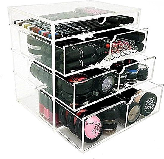 Organizzatore per trucco con 4 ante di apertura