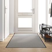 Tappeto rettangolare grigio 120x300 cm di