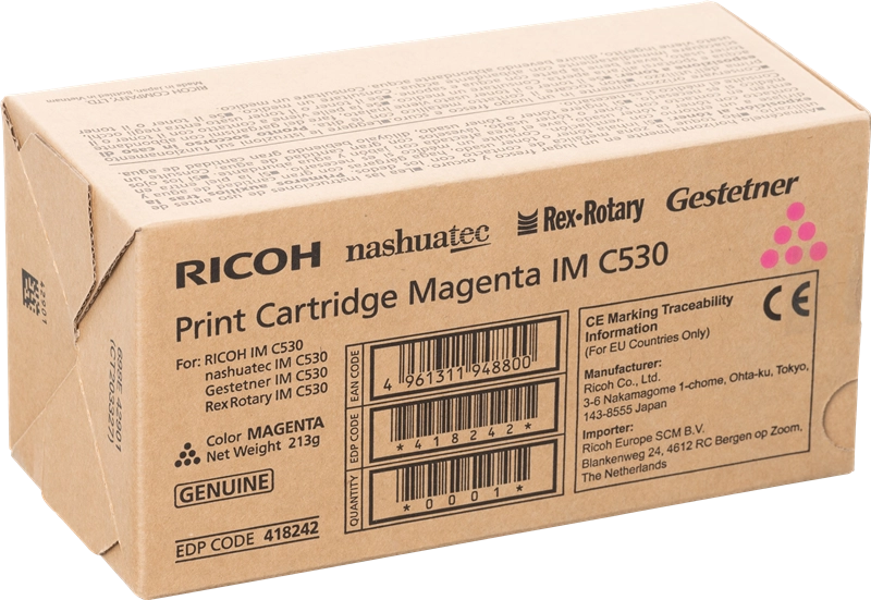 ORIGINAL Ricoh toner magenta 418242 IM C530M ~18000 Seiten