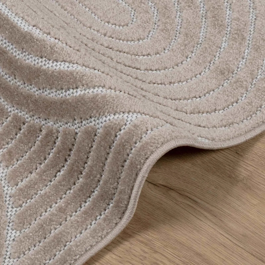 Tappeti per area PALMERAS Beige 340 x 240 cm Poliestere