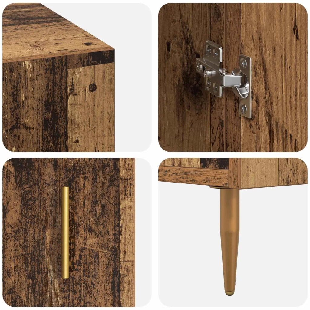 Scrivania Legno vecchio 140 x 50 x 75 cm Legno multistrato 879525