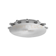 GSOB05- ROSONE 12 FORI NICKEL IN METALLO PIU' ACCESSORI INCLUSI