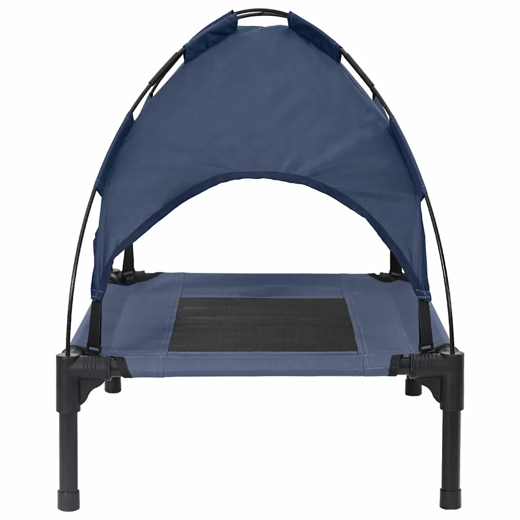 Letto per Cani Blu navy 62 x 48 x 61 cm Acciaio 42008177
