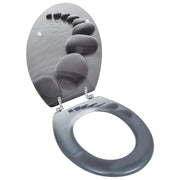Sedile WC con coperchio MDF motivo pietra 02_0002881