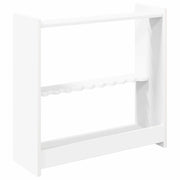 Supporto per stecche da biliardo Legno ingegnerizzato Bianco 3429707
