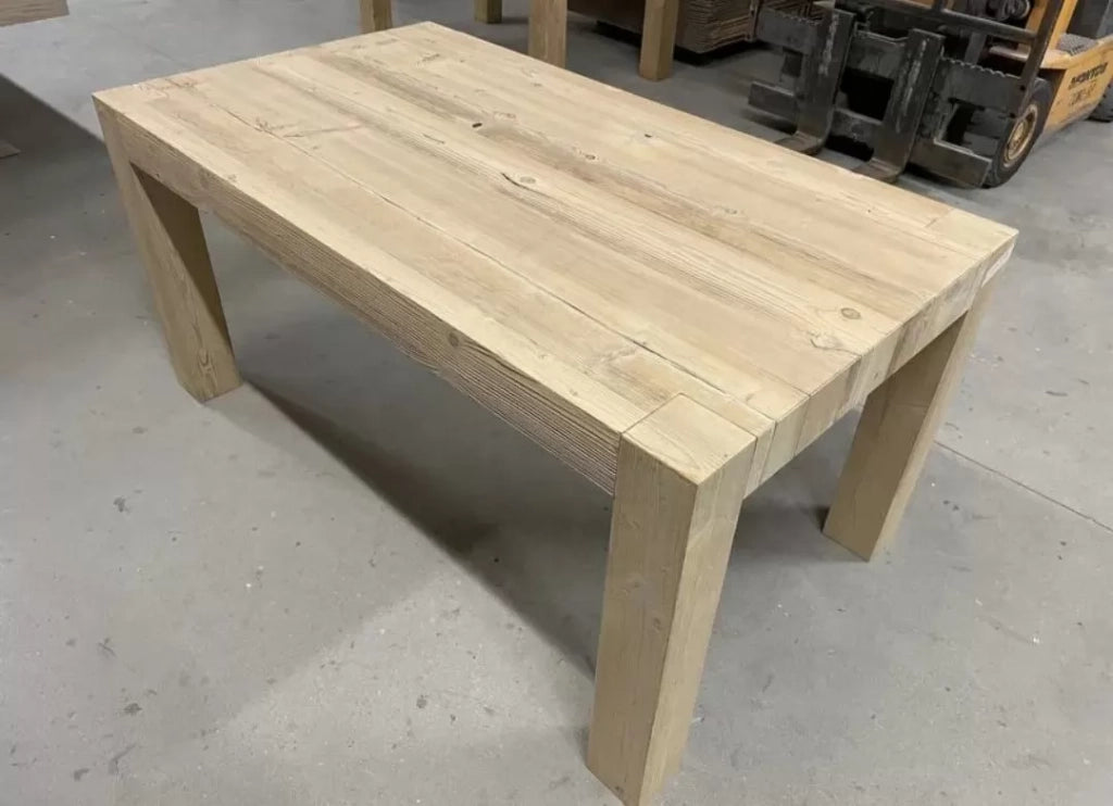 Tavolo rettangolare allungabile legno invecchiato 140x90 (786) - Mobili 2G