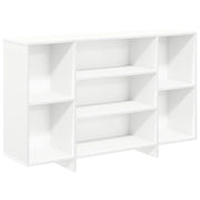 Credenza | Madia | Buffet da pranzo | Armadio da pranzo Bianca 120x30x75 cm in Legno Multistrato