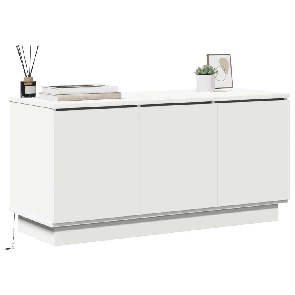 Mobile TV Bianco 100 x 38 x 49 cm Legno multistrato 869666