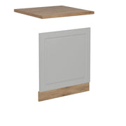 Vicco Pannello frontale per lavastoviglie Bianco casa di campagna 60 cm , PL Rovere