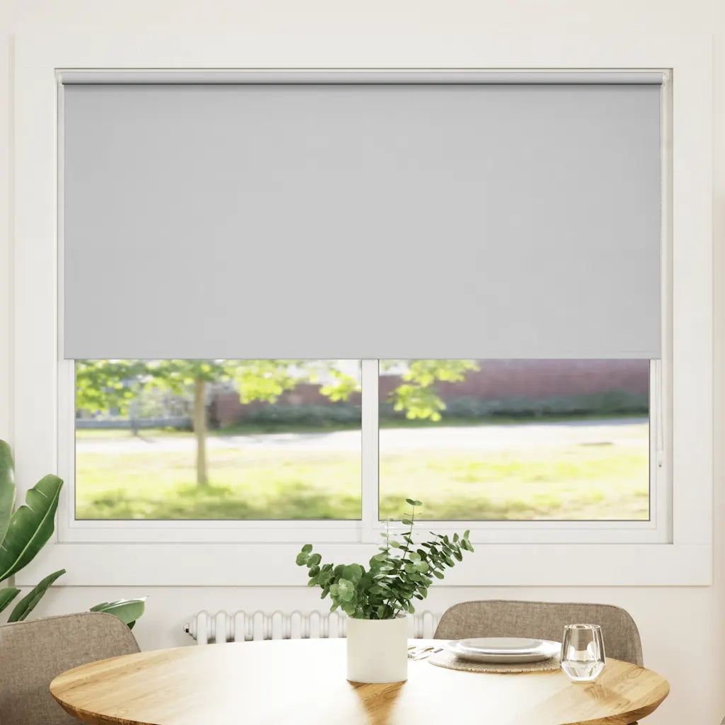 Tenda a rullo oscurante 164,4x175 cm Tessuto Larghezza 160 cm grigio 240142
