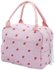 Portatile isolato per bambini 9L per viaggi in bicicletta, portatile, impermeabile, con chiusura a zip, modello OYIWINMI, capacità 9L, dimensioni aperte 35x25x20 cm, dimensioni ripiegate 35x25x10 cm.