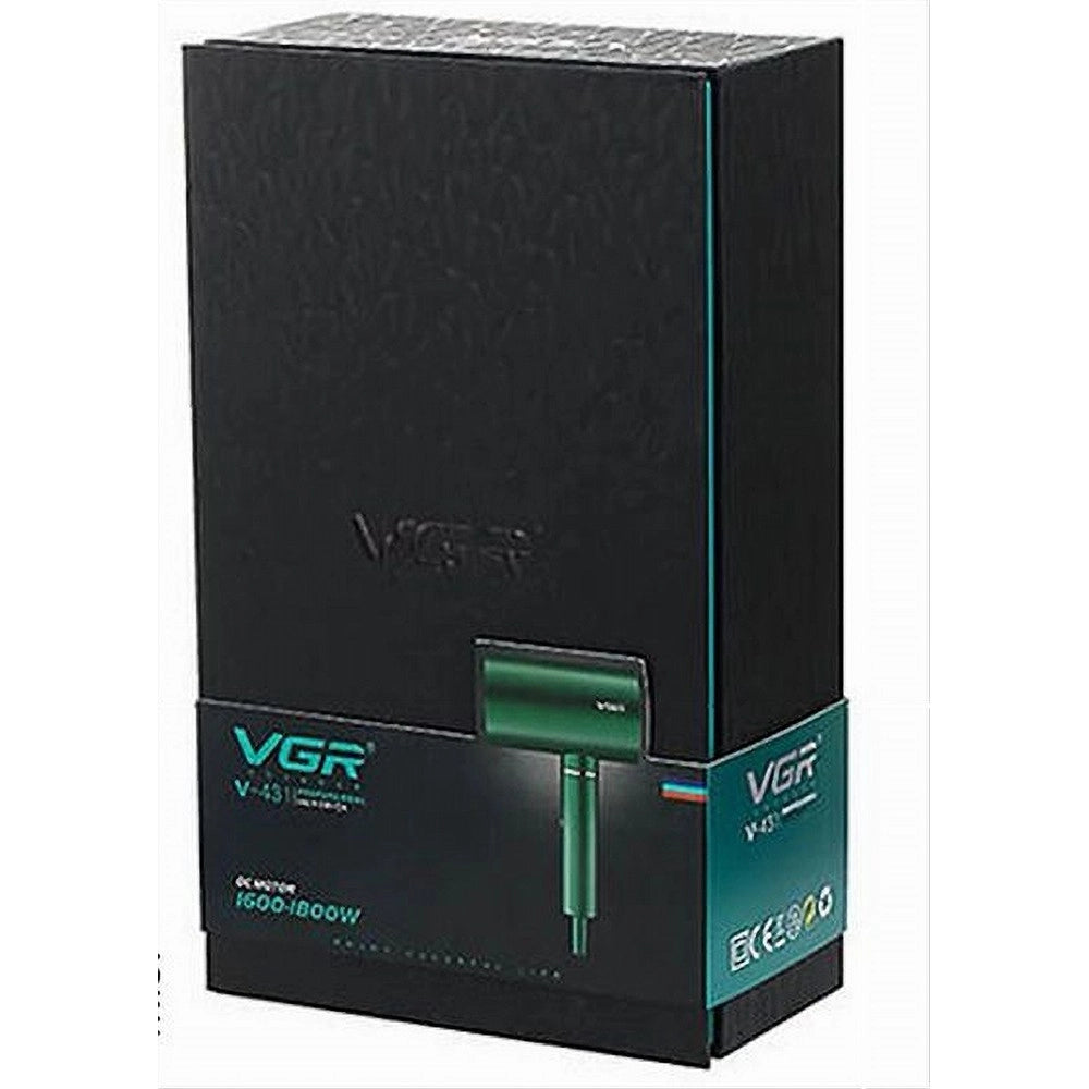 Trade Shop - Asciugacapelli Professionale 1600-1800w Doppia Protezione Surriscaldamento V-431 -
