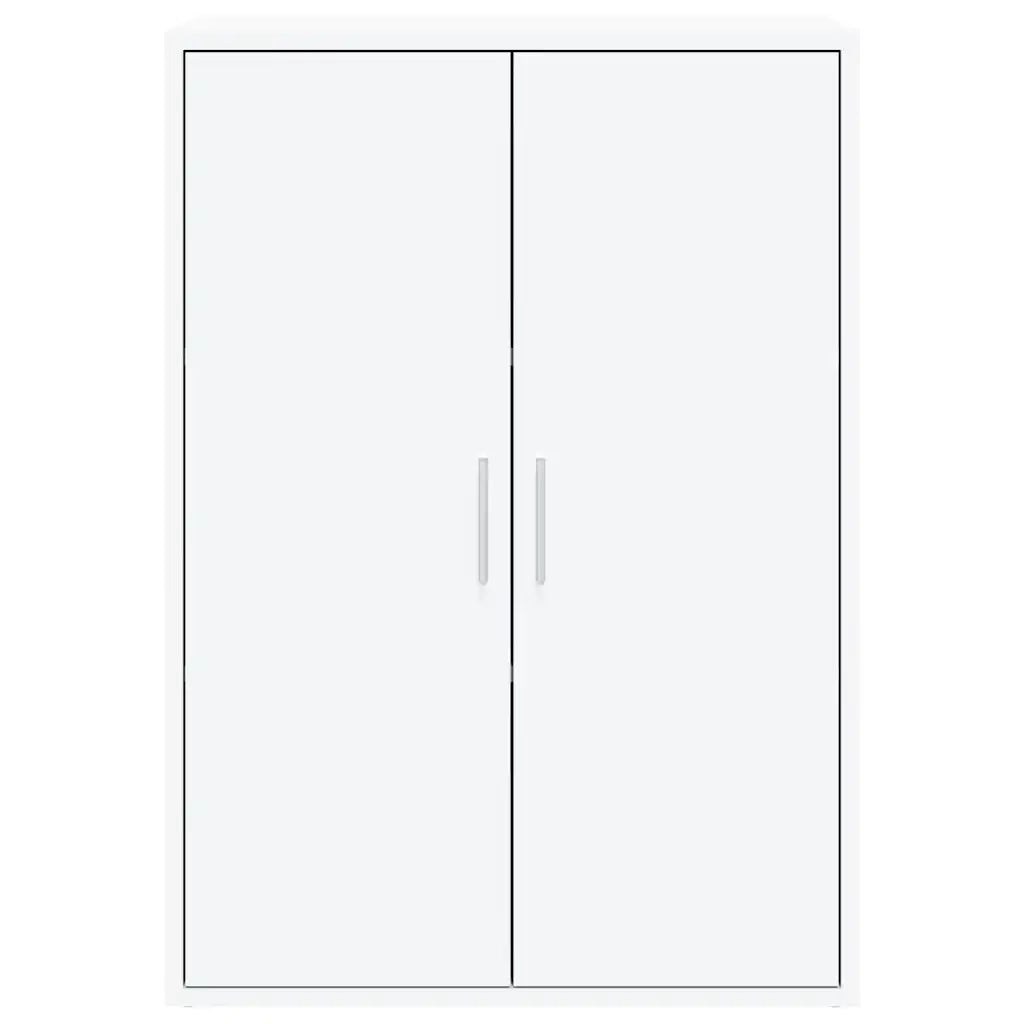 Credenza-Buffet-Armadio da cucina Bianca 60x31x84 cm in Legno Multistrato 413803