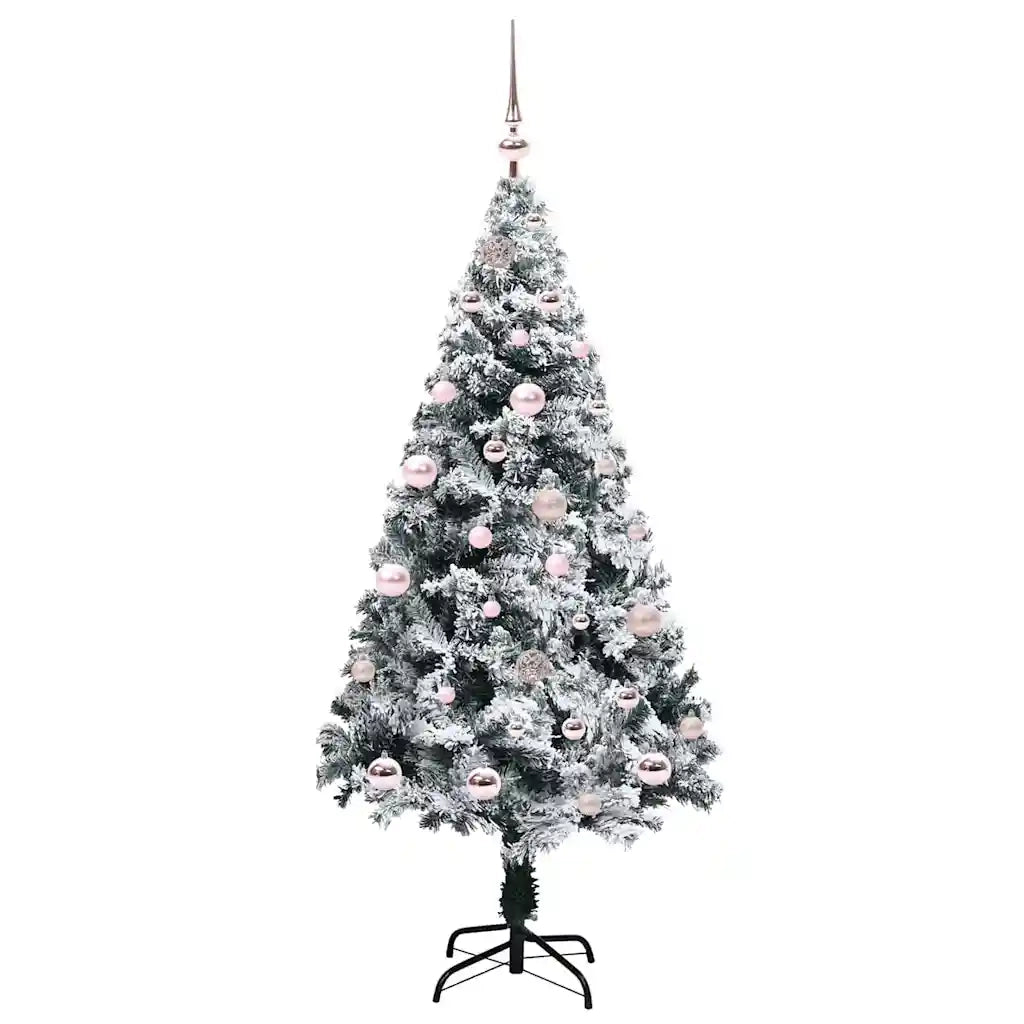 Albero di Natale artificiale con 150 LED Bianco 150 cm 3396951